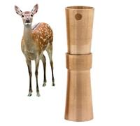 Générique Sifflet De Chasse Portable, Appeau pour Petit Gibier, Appât Cerf pour Photographes Nature Chasseurs Randonnée Camping Adultes Guide Nature