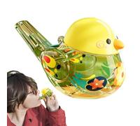 Générique Sifflet Oiseau À Eau Dessin Animé Enfant - Jouet Transparent Créatif Appel des Oiseaux | Outil Entraînement Parole Muscle Instrument Musique Éducatif pour Prix ole Fête