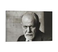 Générique Sigmund Freud Impression sur toile à suspendre pour chambre à coucher 30 x 45 cm
