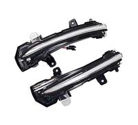 Générique Signalement Clignotant Retroviseur Pour Nissan Pour Pied Coups P15 2016-2019 Pour Note E12 2017-2019 E-power Clignotant Dynamique Rétroviseur Latéral Séquentiel(Crystal)