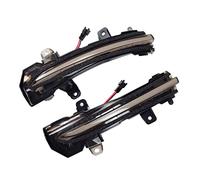 Générique Signalement Clignotant Retroviseur Pour Nissan Pour Pied Coups P15 2016-2019 Pour Note E12 2017-2019 E-power Clignotant Dynamique Rétroviseur Latéral Séquentiel(Smoked Black)