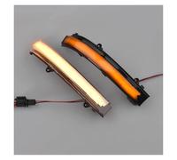 Générique signalisation Flèche Clignotante LED Dynamique 2Pièces Rétroviseur Pour GOL G6 G7 G8 Pour FOX UP! Pour POLO Pour Golf 4.5 Pour Vento Pour Saveiro RétroviseurLampe(Dynamic Smoked black)