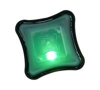 Générique Signaux de Casques Clignotants de, Black Bottom Green Light | Signaux de casques clignotants de sécurité LED à haute intensité pour le camping, la randonnée, l ' équitation de