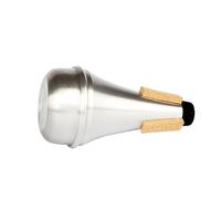 Générique Silencieux Aluminium Instrument Saxophone Trombones Trompettes Muet Ténor Xylophone Clarinette Sourdine Pour Trompette Silver