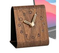 Générique Silent Desk Clock, Wooden Table Clock, Desktop Clocks for Study