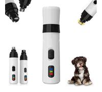 Générique Silent Groom Pro, 2025 New Silent Pet Nail Grinder, Dog Silent Nail Grinder, Rechargeable Micro Precision Electric Dog Nail Trimmer, for Dogs Silent Dog Nail Trimmer (1pcs)
