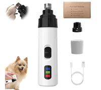 Générique Silent Groom Pro Nail Grinder, Silent Groom Pro, 2025 New Heusom Silent Groom Pro Nail Grinder, USB Rechargeable Pet Nail Grinder, Dog Nail Trimmers, Pet Paws Grooming Smoothing Tool (A)