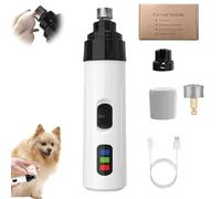 Générique Silent Groom Pro Nail Grinder, Silent Groom Pro, 2025 New Silent Groom Pro Nail Grinder, USB Rechargeable Pet Nail Grinder, Dog Nail Trimmers, Pet Paws Grooming Smoothing Tool (B)