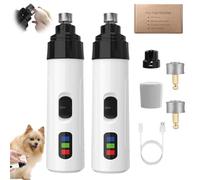 Générique Silent Groom Pro Nail Grinder, Silent Groom Pro, 2025 New Silent Groom Pro Nail Grinder, USB Rechargeable Pet Nail Grinder, Dog Nail Trimmers, Pet Paws Grooming Smoothing Tool (E)