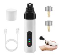 Générique Silent Pro Nail Grinder, Dog Nail Trimmer, Rechargeable USB Charging Pet Nail Grinder, for Dogs and Cats (1 Pcs)