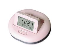 Générique Silent Small Digital Clock - Quiet Desk Clock, 10x2.6x8.5cm Table Timer for School Dorm, Abs Student Clocks with Battery Power, Room Timepiece, Bedroom Chronometer for Dorms and Living Area