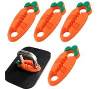 Générique Silicone Car Door Latch Covers - 4-Piece Cute Protective Silicone, Car Door Latch Protector Entry Guard, Cars Doors LatchS Covers for Vehicle Truck RV Protection Maintenance Upkeep Driving