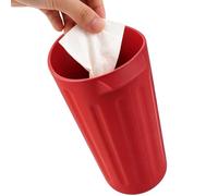 Générique Silicone Car Trash Bin, Compact Vehicle Waste Organizer, Flexible Door Mounted Garbage Holder, Auto Interior Clean Up Container, Portable Mini Trash Can for Travel Use