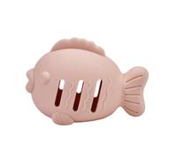 Générique Silicone Cat Treat Dispenser Fish Shape Slow Feeder Toy | Interactive Enrichment Puzzle for Indoor Kitten Play Boredom Exercise Treat Feeding