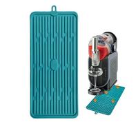 Générique Silicone Coffee Machine Mat, Anti Slip Pad, Coffee Maker Mat with Heat Resistant Material, Kitchen Protector, Counter Accessories with Easy Clean, Perfect for Cafe Restaurant Break Room