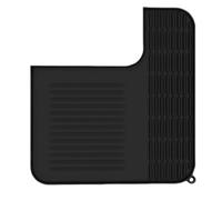 Générique Silicone Coffee Mat - Non Slip Waterproof Coffee Bar Pad, Espresso Tamping Mat with Heat Resistant, Countertop Protection Pad, Station Organizer, for Cafe Kitchen Grinding Use