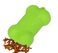 Générique Silicone Dog Treat Bag, Bone Shaped Dog Reward Pouch, 3.15x2.36x1.57 inches Portable Sturdy Pet Food Holder, No Touch Snack Bag for Walking, Training and Outdoor Adventures