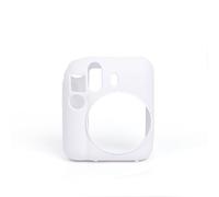 Générique Silicone Drop Protection Case for Instax Mini 12 Camera, Simple Solid Color Case (White)