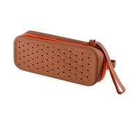 Générique Silicone Goggle Case,Soft Silicone Swim Goggles Protective Case - Water Sport Accessories Organization Pouch Zipper Closure for Beach, Gym, Travel