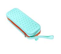 Générique Silicone Goggle Case, Swimming Goggles Case with Drain Holes, Lanyard Attached Water Sport Accessories Organizer, Portable Bag for Gym, Beach, and Outdoor Activities