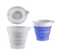 Générique Silicone Mixing Cups for Resin, Clear Design Cup Dispenser | 2.32x1.92inches Mold Silicone Mold Cup Dispenser for Casting Molding Dyeing Jewelry Making