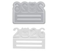 Générique Silicone Mold - Reusable Smooth Craft Form, Flexible Non-Stick Casting Mold, Easy Release Shape Maker, Resin Epoxy Crafting Tool for Family, Home, Indoor, Outdoor, Kitchen, Party