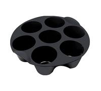 Générique Silicone Muffin Cups - 7-Cup Silicone Cupcake Molds | Air Fryer Baking Pans, Reusable Nonstick Kitchen Gadget For Muffins, Cupcakes, Chocolates