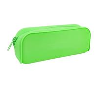 Générique Silicone Pencil Pouch for School and Office, Aesthetic Soft Pen Storage Case with Secure Zipper, Stationery Organizer Bag for Students,Kids and Writing Supplies Holder