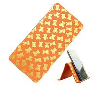 Générique Silicone Phone Stand - Angle Adjustable for Desk Use | Anti Slip Support with Bendable Folding Cellphone Holder, Mount for Video Calls Streaming Reading Cooking Home Office Dormitory
