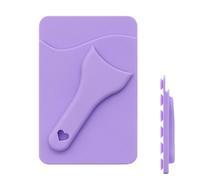 Générique Silicone Phone Wallet, Secure Card Holder Case, Slim Adhesive Phone Back Pocket, Flexible Grip Storage Sleeve with Strong Hold, Wallet with Modern Design, Mobile Accessory for Daily Use