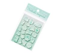 Générique Silicone Rubber Stamps, Transparent Ink Pad, Aesthetic Embellishment Module for Bullet Journaling Cardmaking Junk Journal Supplies Craftroom Organizer Module Paperwork Detailing Hobby Kit