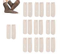 Générique Silk Socks for Women Invisible Socks Invisible Slip-Resistant Crystal Silk Sock Ultra-Thin Non-slip and Crystal Sock (F)