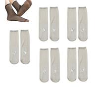 Générique Silk Socks for Women Invisible Socks Invisible Slip-Resistant Crystal Silk Sock Ultra-Thin Non-slip and Crystal Sock (C)