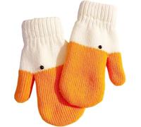 Générique Silly Gooses Gloves | Winter Warm Goose Gloves | G-ant Winter Running Crochet Animal for Women Thick with Fleece | New Silly Gooses Mittens Thermal Snow G-ant for Women and Men