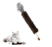 Générique Silvervine Cat Toy | Kitten Catnip Teaser Wand | Catnip Sticks | for Indoor Cats Kittens Boredom Relief Teeth Cleaning Birthday Pet Enrichment Training and Daily Entertainment Use