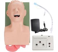 Générique Simulateur d'intubation orale et nasale - Mannequin d'intubation endotrachéale, simulateur de gestion des voies respiratoires avec tube pour l'éducation/l'étude
