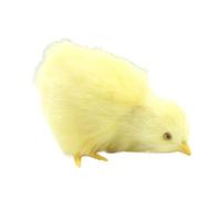 Générique Simulation Chick Plush Doll - Wind Up Toy - Cute Chicken Plush Figure | Stuffed Animal Chick Party Decorations, Children’s Gift Toy, Fun Interactive Wind-Up Chicken for Kids Birthday Easter