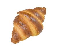 Générique Simulation Croissant Bread, Realistic Artificial Pastry Model, Bakery Display Decor, Fake Food Prop for Home, Kitchen, Desk, Window, Shop Showcase, Photography, 4.72x2.17 inches