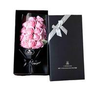 Générique Simulation de Saint-Valentin Rose Savon Fleur Fleur Éternelle Cadeau Saint-Valentin Cadeau (B, 36x20x12cm)