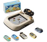 Générique Simulation Driving Steering Wheel,Musical Racer, 2025 Racing Adventure Car Steering Wheel, Musical Interactive Toy funny (beige)