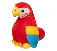 Générique Simulation Parrot Plush - Realistic Shoulder Stand Toy, Fuzzy Parrot Decor | Soft Stuffed Bird Animal Room Office Desk Display, Vivid Design for Home Interior Decoration