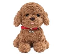 Générique Simulation Robot Dog Plush Toy - Realistic Puppy Pet | Interactive Electronic Animal with Soft Plush Material Lightweight Design for Boys Girls Youth Teens Birthday Christmas Holiday
