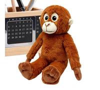 Générique Singe Peluche,Décoration Maison Douce et Mignonne | Peluche Douce Animaux en | pour Adultes, Canapé Lit Étagère Voyage Anniversaire
