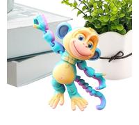 Générique Singes articulés | Statue articulée grimpeuse Amusante | Jouet Singe Agité | pour Présentation, Chevet, Bureau, Étagère, Table