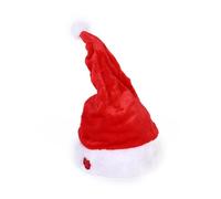 Générique Singing And Dancing Electric Christmas Hat,Electric Swing Moving Santa Hat,Christmas New Year Party Supplies Xmas (1 pc)