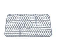 Générique Sink Protectors for Kitchen, Silicone Dish Draining Mat with Heat Resistant and Anti Slip, Quick Dry Design, Gray 1 Pack, Drying Plates, Bowls, Pans, Hot Pots, Utensils, Vegetables,