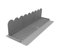 Générique Sink Splash Guard - Silicone Suction Cup Water Barriers, Edge Water Containment Apparatus, Reliable Suction Retention for Secured Placement, Kitchen Gadget for Home Hotel Restaurant