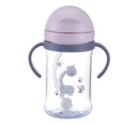 Générique Sippy Cup for with Handles - Baby Toddler Sippy Cups | Leak Proof Straw Cup with Handles Silicone Cups Babies Girls Boy | Leakproof Double Handle Water Bottle wîth Straw