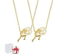 Générique Sisyphus Necklace,Greek Protector God Pendant,Inspirational Mythology Pendant Symbolizing Persistence and Strength