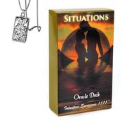 Générique Situations Oracle - Deck de Poche adapté aux débutants avec Collier